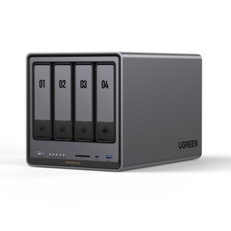 新品未開封⭐︎UGREEN NASync DXP4800 Plus 4-Bay UGREEN NASync DXP4800 Plus 8GB RAM 4 Bay SATA Desktop NAS